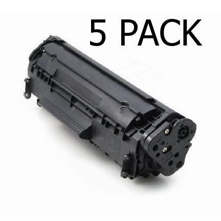 HP 83X CF283X 5 PACK COMBO GENERIC COMPATIBLE Toner Cartridge click here for models